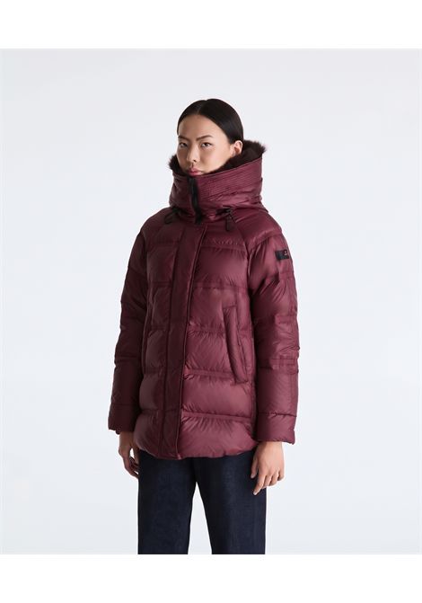 Puffer jacket con bordo in pelliccia takan mqn 04 fur PEUTEREY | PED5439 01181967446